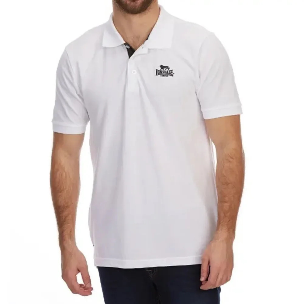 LONSDALE Men's Short-sleeve Plain Polo Shirt